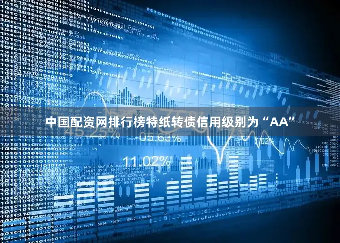 中国配资网排行榜特纸转债信用级别为“AA”