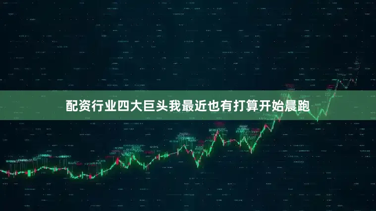 配资行业四大巨头我最近也有打算开始晨跑